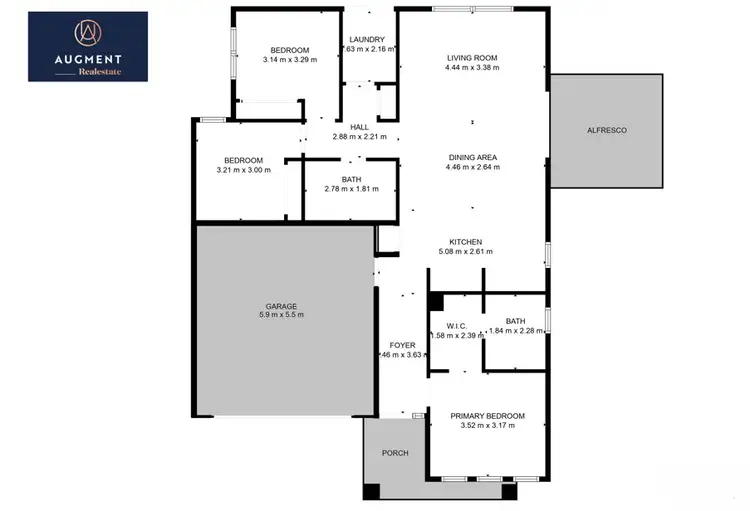 Floorplan of Homely house listing, 13 Nyon Road, Alfredton VIC 3350