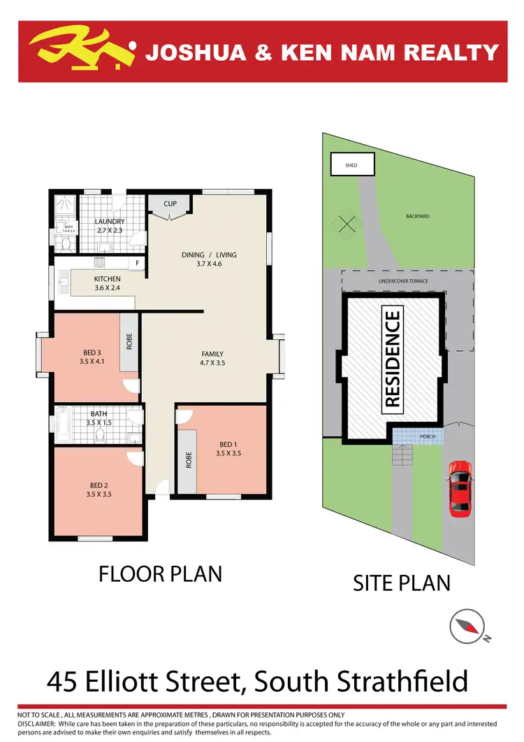 Floorplan of Homely house listing, 45 Elliott Street, Strathfield South NSW 2136