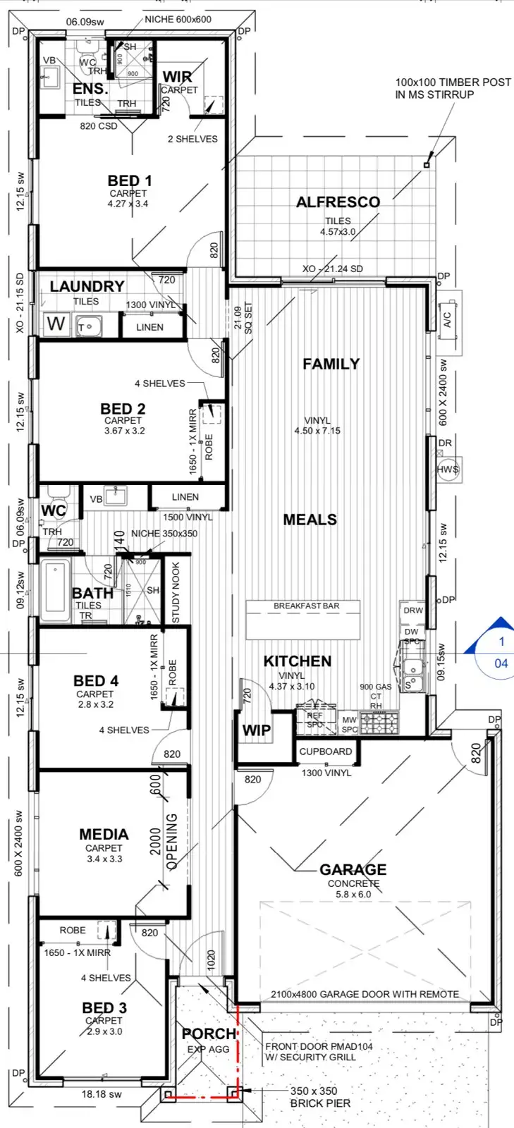 Floorplan of Homely house listing, 3 Saltbush Street, Griffin QLD 4503