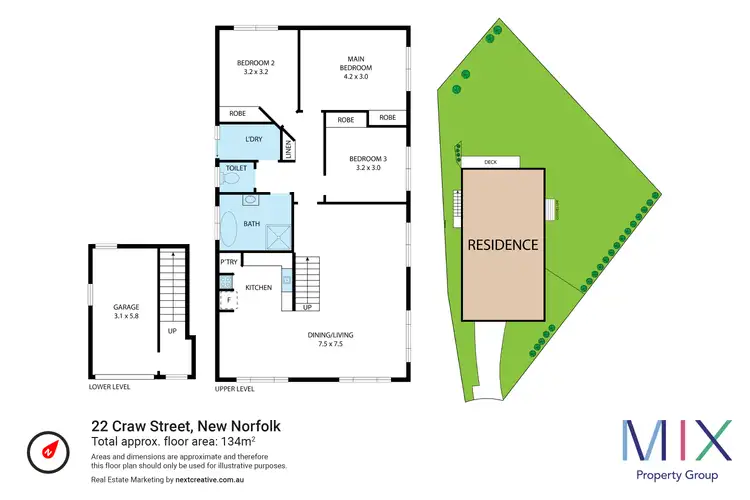 Floorplan of Homely house listing, 22 Craw Street, New Norfolk TAS 7140