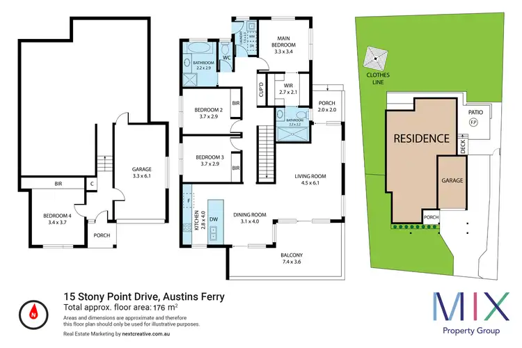 Floorplan of Homely house listing, 15 Stony Point Drive, Austins Ferry TAS 7011