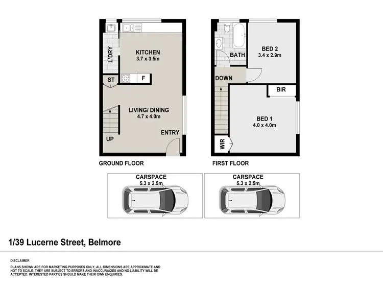 Floorplan of Homely apartment listing, 1/39 Lucerne Street, Belmore NSW 2192