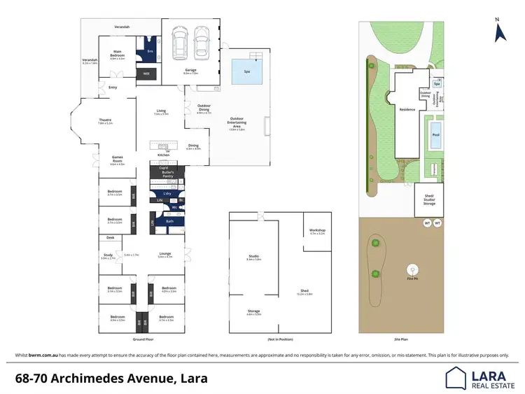 Floorplan of Homely house listing, 68 Archimedes Avenue, Lara VIC 3212