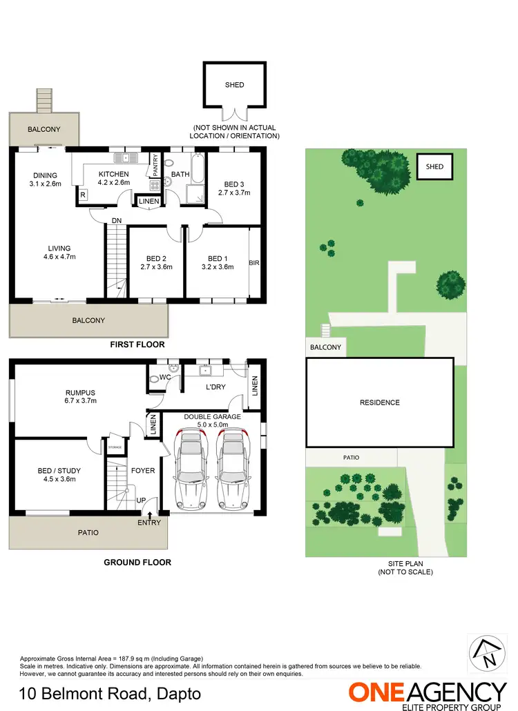 Floorplan of Homely house listing, 10 Belmont Road, Dapto NSW 2530