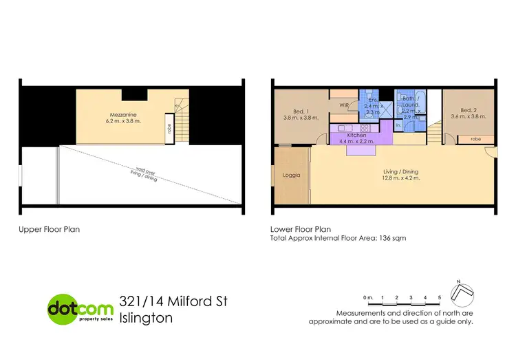 Floorplan of Homely apartment listing, 321/14 Milford Street, Islington NSW 2296