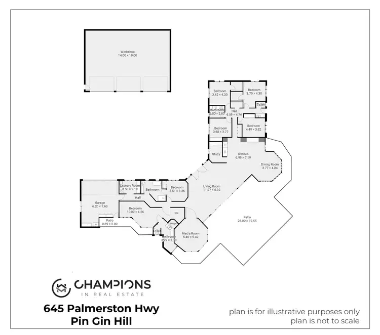 Floorplan of Homely house listing, 645 Palmerston Highway, Pin Gin Hill QLD 4860