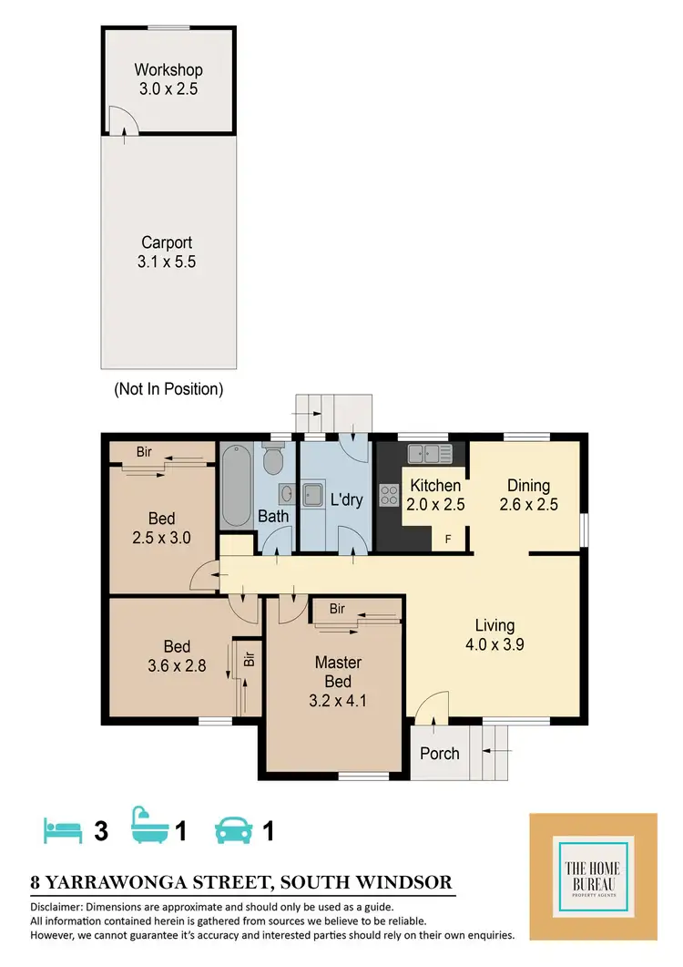 Floorplan of Homely house listing, 8 Yarrawonga Street, South Windsor NSW 2756
