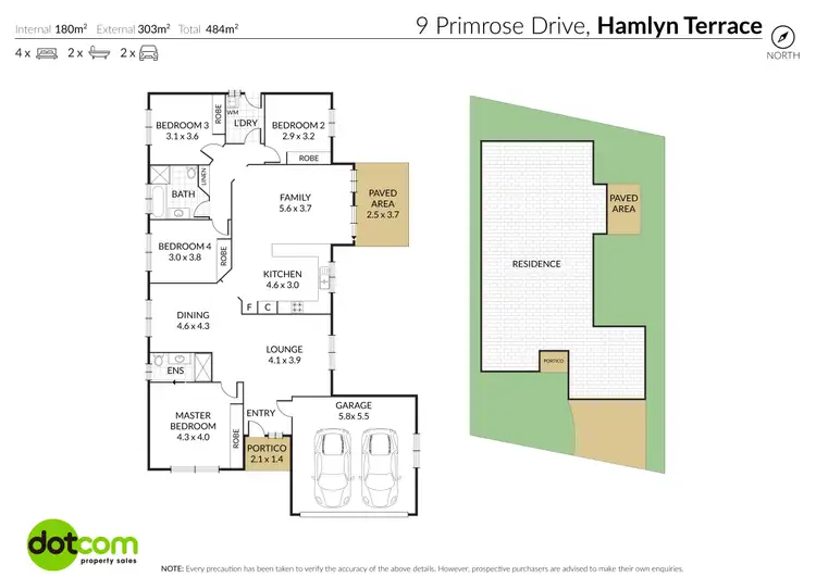 Floorplan of Homely house listing, 9 Primrose Drive, Hamlyn Terrace NSW 2259