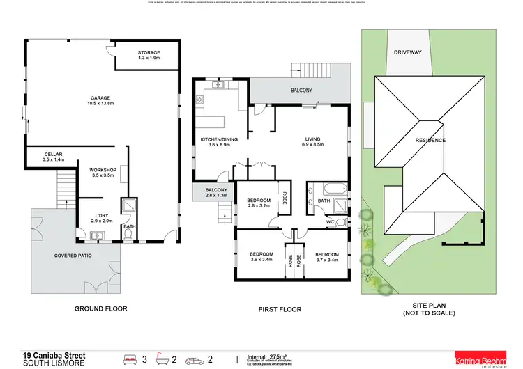 Floorplan of Homely house listing, 19 Caniaba Street, South Lismore NSW 2480