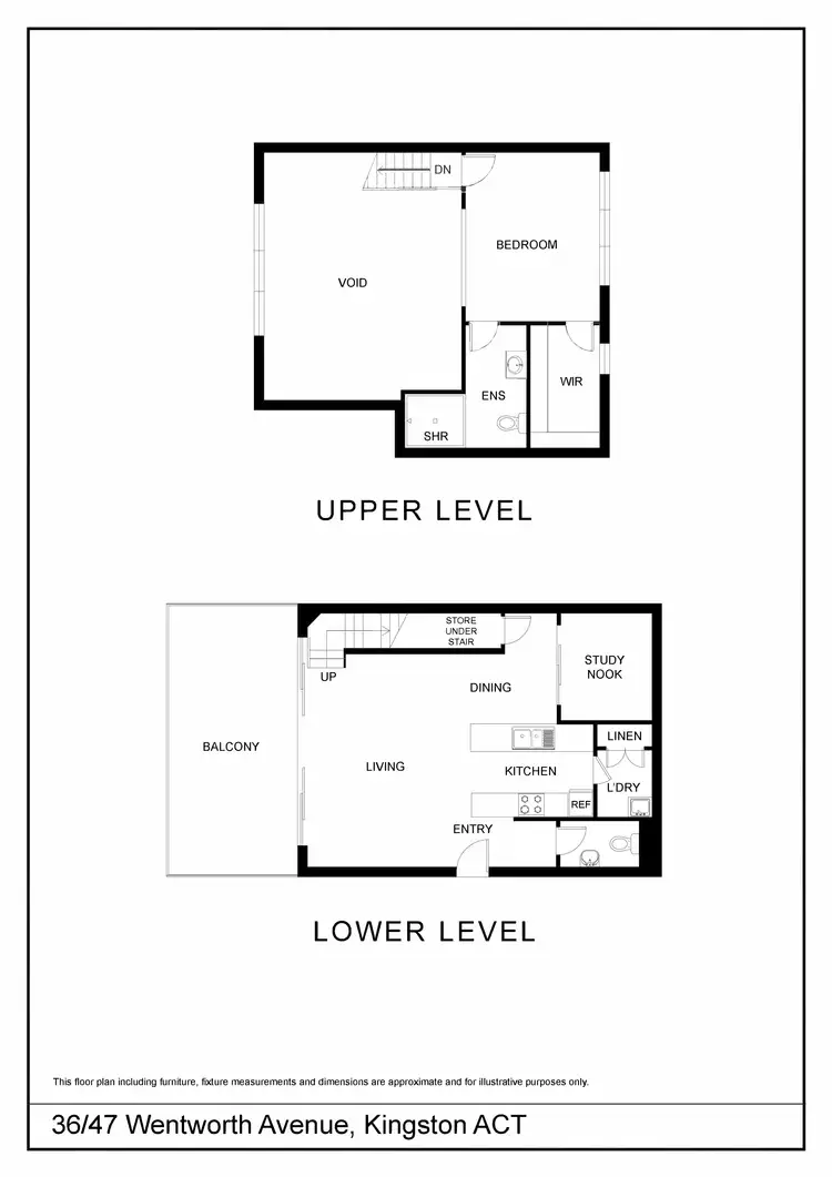 Floorplan of Homely apartment listing, 36/47 Wentworth Avenue, Kingston ACT 2604