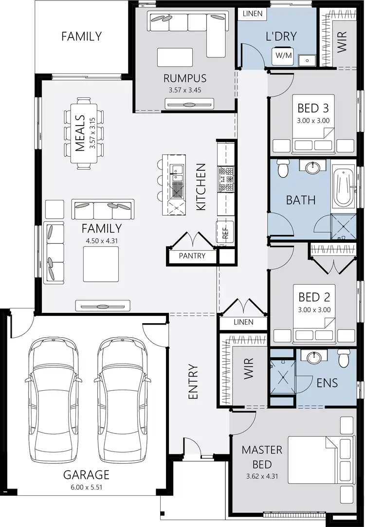 Floorplan of Homely house listing, 7 Rynas Way, Diggers Rest VIC 3427