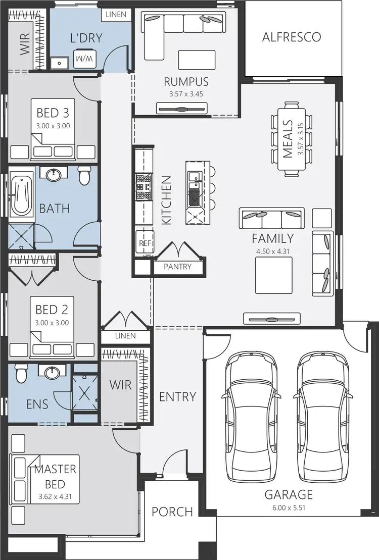Floorplan of Homely house listing, 5 Rynas Way, Diggers Rest VIC 3427