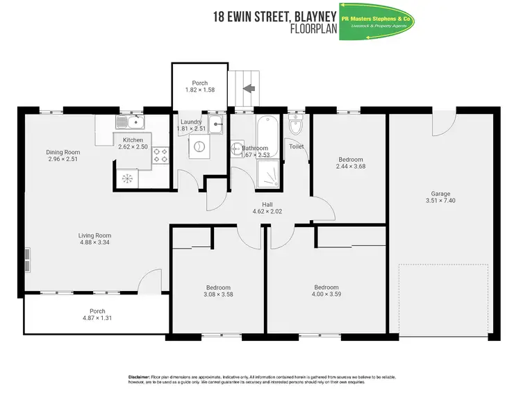 Floorplan of Homely house listing, 18 Ewin Street, Blayney NSW 2799