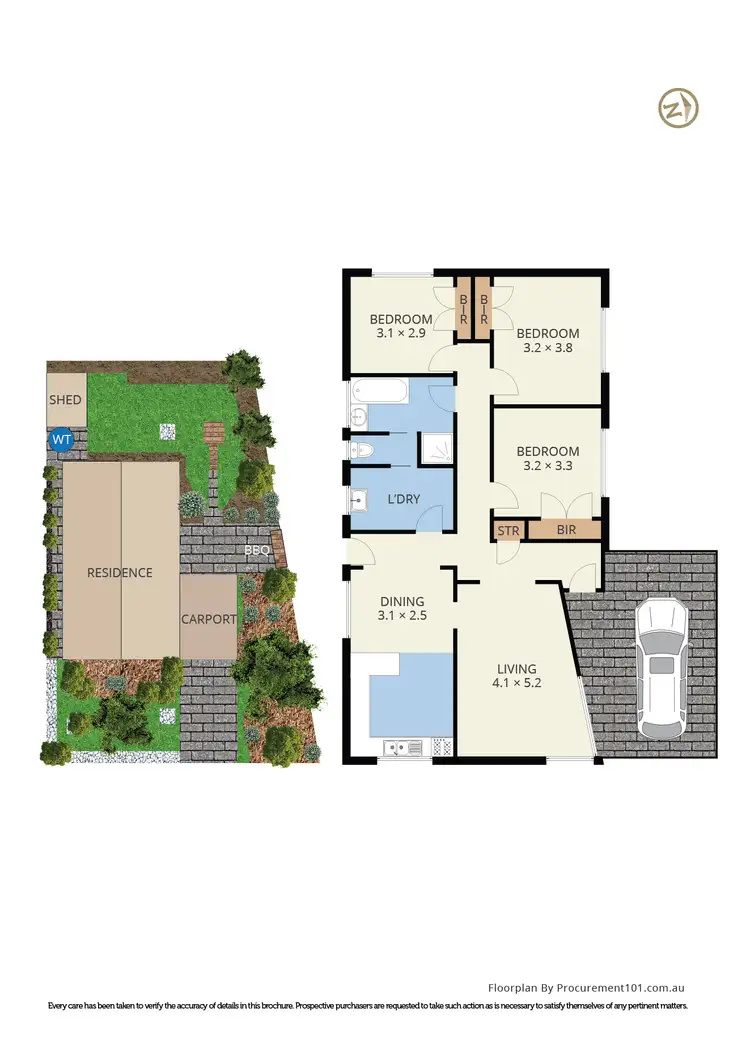 Floorplan of Homely house listing, 2 Adelaide Street, Dandenong VIC 3175