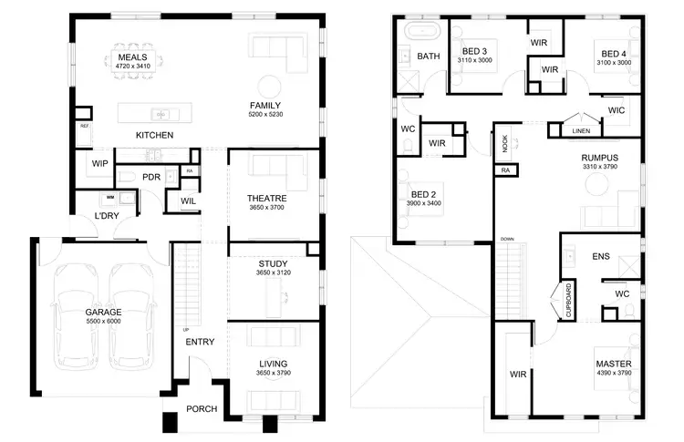 Floorplan of Homely house listing, 635 Fuchsia Close, Officer VIC 3809