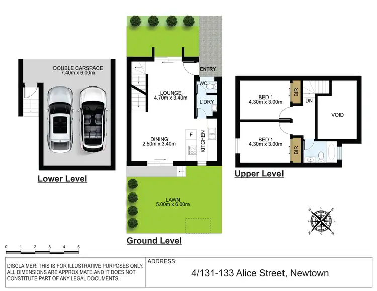 Floorplan of Homely unit listing, 4/131-133 Alice Street, Newtown NSW 2042