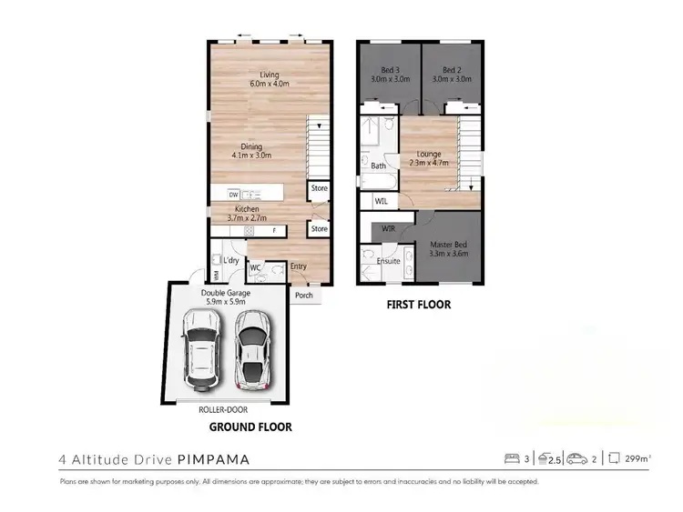 Floorplan of Homely house listing, 4 Altitude Drive, Pimpama QLD 4209