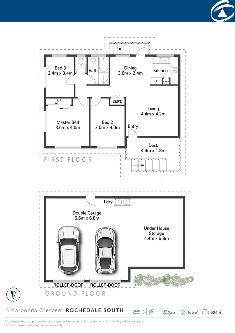 Floorplan of Homely house listing, 5 Karoonda Crescent, Rochedale South QLD 4123