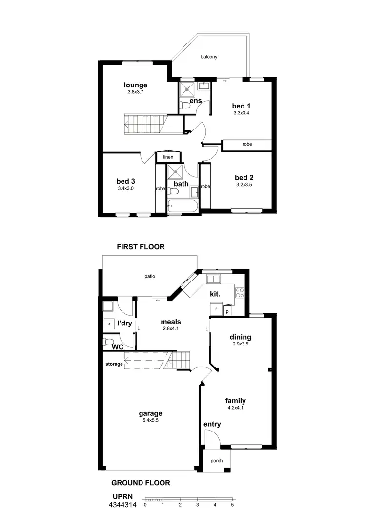 Floorplan of Homely townhouse listing, Address available on request