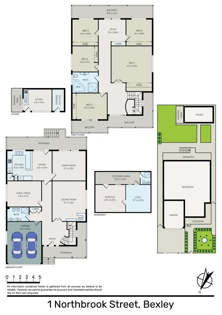 Floorplan of Homely house listing, 1 Northbrook Street, Bexley NSW 2207