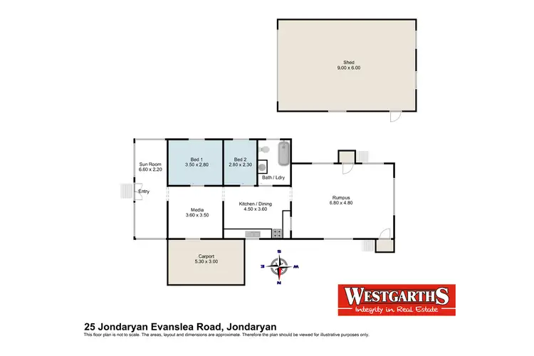 Floorplan of Homely house listing, 25 Jondaryan-Evanslea Road, Jondaryan QLD 4403