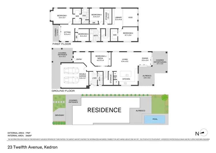 Floorplan of Homely house listing, 23 Twelfth Avenue, Kedron QLD 4031