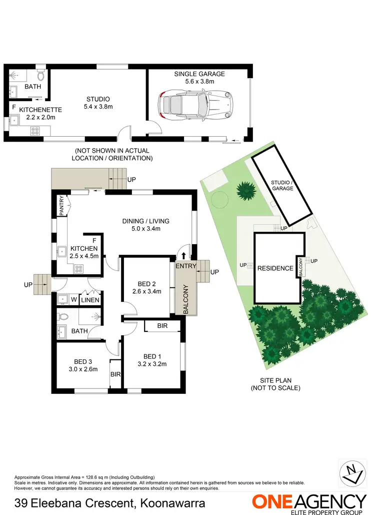 Floorplan of Homely house listing, 39 Eleebana Crescent, Koonawarra NSW 2530