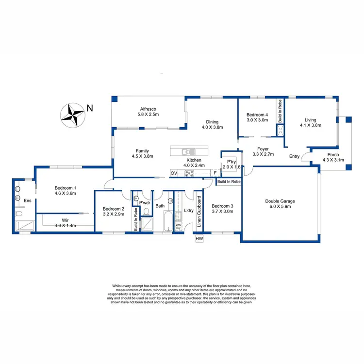 Floorplan of Homely house listing, 53 Jill Landsberg Terrace, Strathnairn ACT 2615
