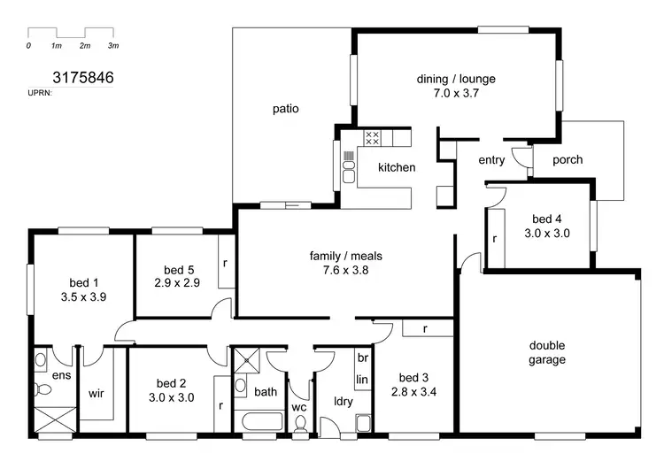 Floorplan of Homely house listing, Address available on request