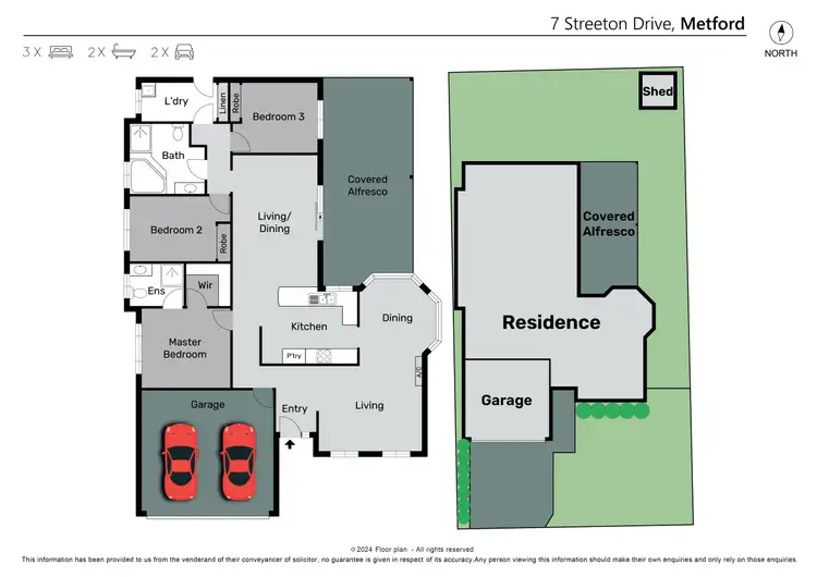 Floorplan of Homely house listing, 7 Streeton Drive, Metford NSW 2323