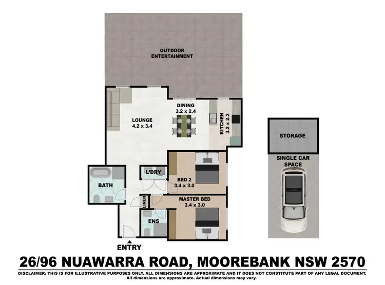 Floorplan of Homely unit listing, 26/96-98 Nuwarra Road, Moorebank NSW 2170