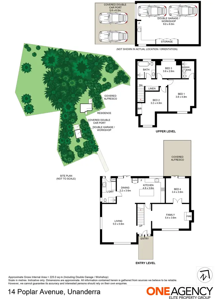 Floorplan of Homely rural property listing, 14 Poplar Avenue, Unanderra NSW 2526