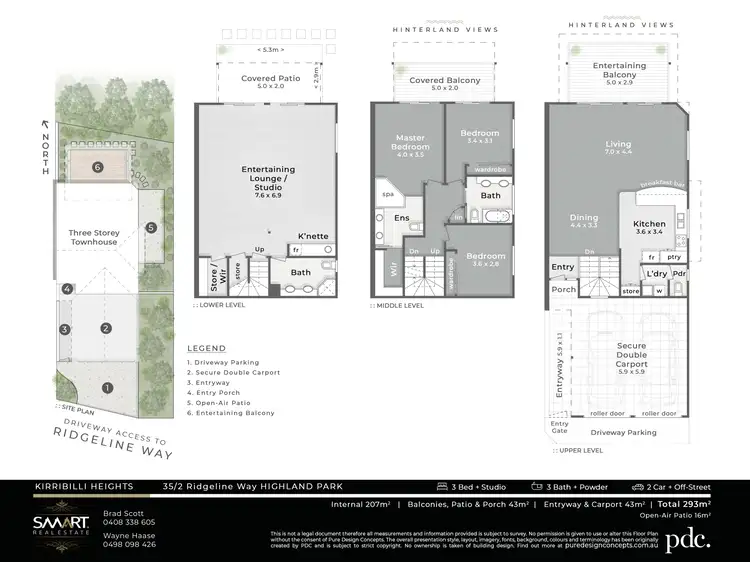 Floorplan of Homely villa listing, 35/2 Ridgeline Way, Highland Park QLD 4211