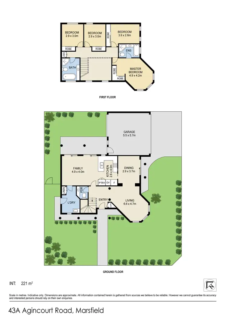 Floorplan of Homely house listing, 43A Agincourt Road, Marsfield NSW 2122