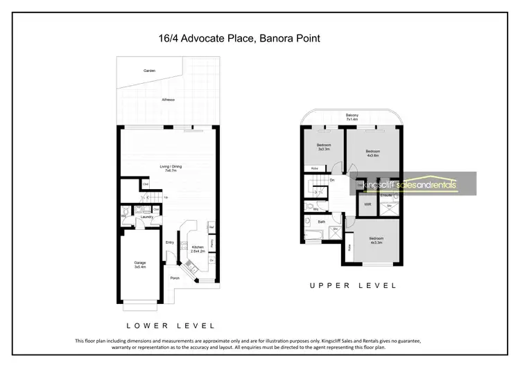 Floorplan of Homely townhouse listing, 16/4 Advocate Place, Banora Point NSW 2486