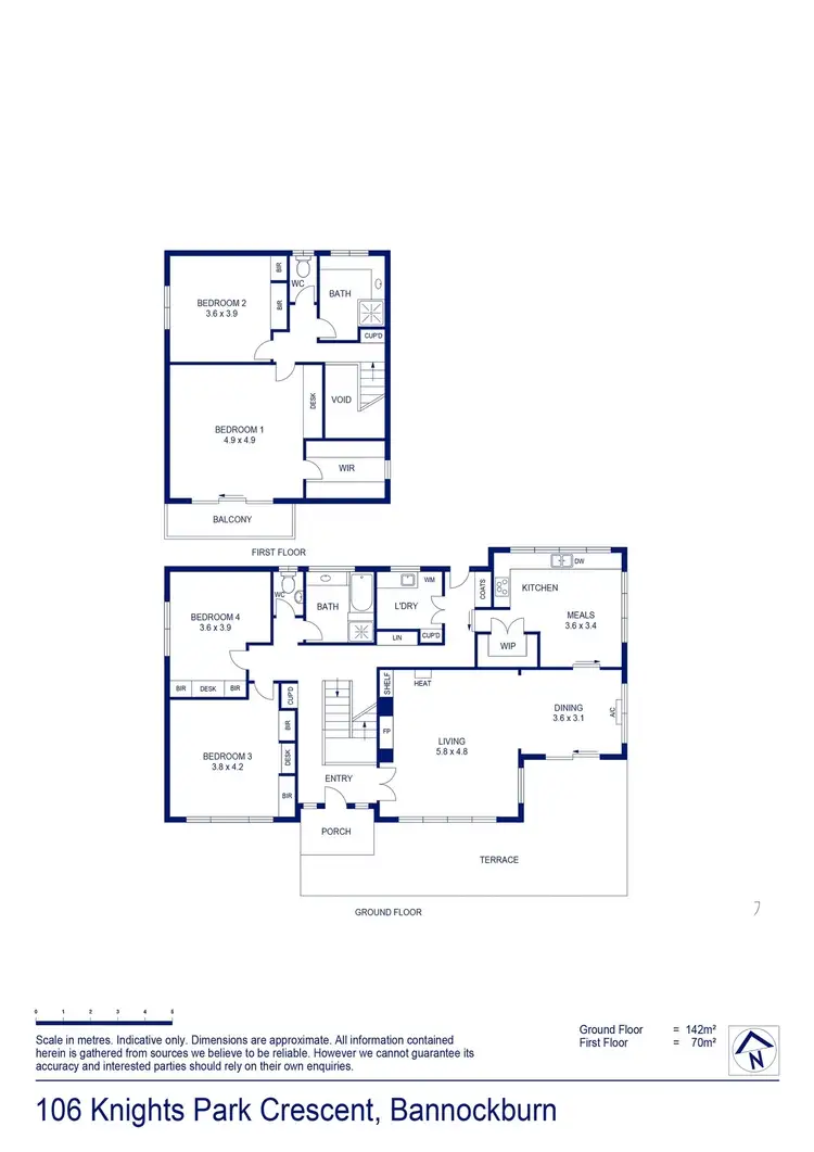 Floorplan of Homely house listing, 3/106 Knights Park Crescent, Bannockburn VIC 3331