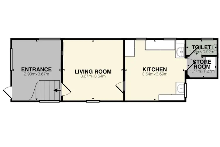 Floorplan of Homely house listing, 5 Hamilton Street, Latrobe TAS 7307