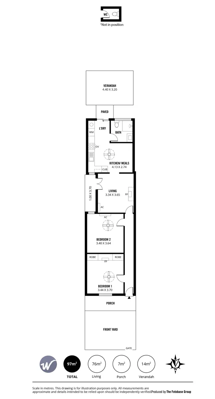 Floorplan of Homely house listing, 27 Clyde Street, Parkside SA 5063