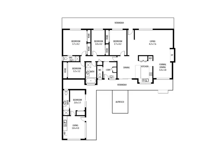 Floorplan of Homely house listing, 82 Highton Lane, Mansfield VIC 3722