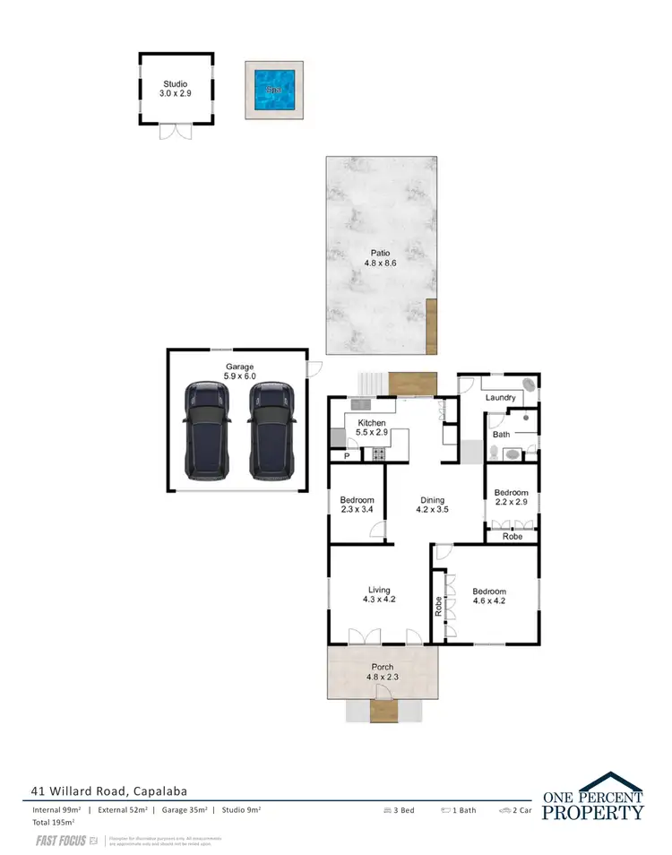 Floorplan of Homely house listing, 41 Willard Road, Capalaba QLD 4157
