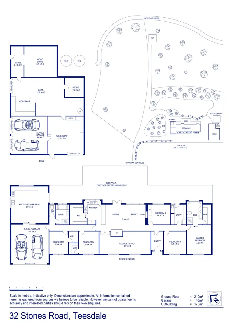 Floorplan of Homely house listing, 32 Stones Road, Teesdale VIC 3328