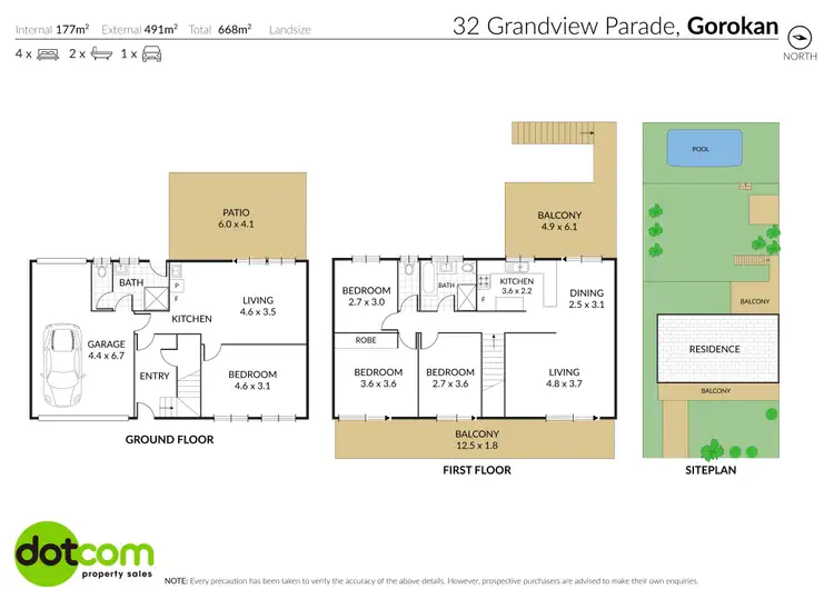 Floorplan of Homely house listing, 32 Grandview Parade, Gorokan NSW 2263