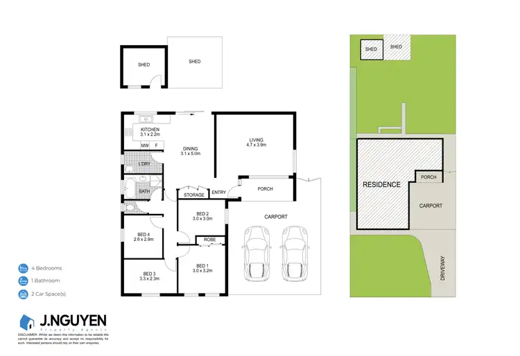 Floorplan of Homely house listing, 40 Melbourne Road, St Johns Park NSW 2176