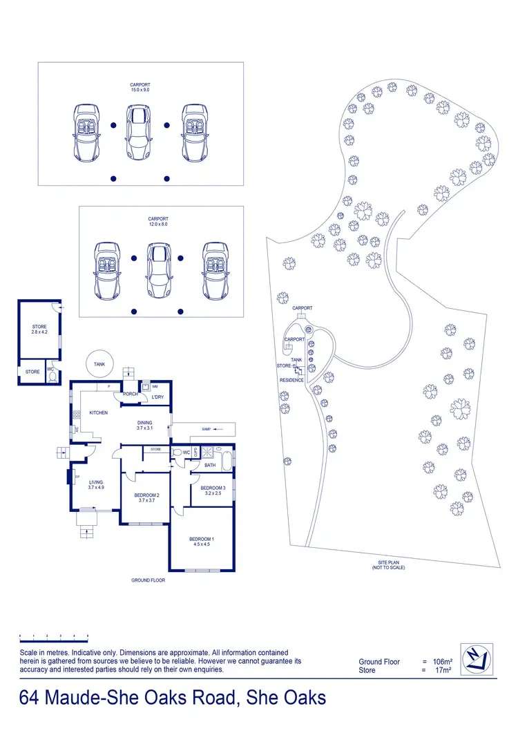 Floorplan of Homely house listing, 64 Maude-She Oaks Road, She Oaks VIC 3331