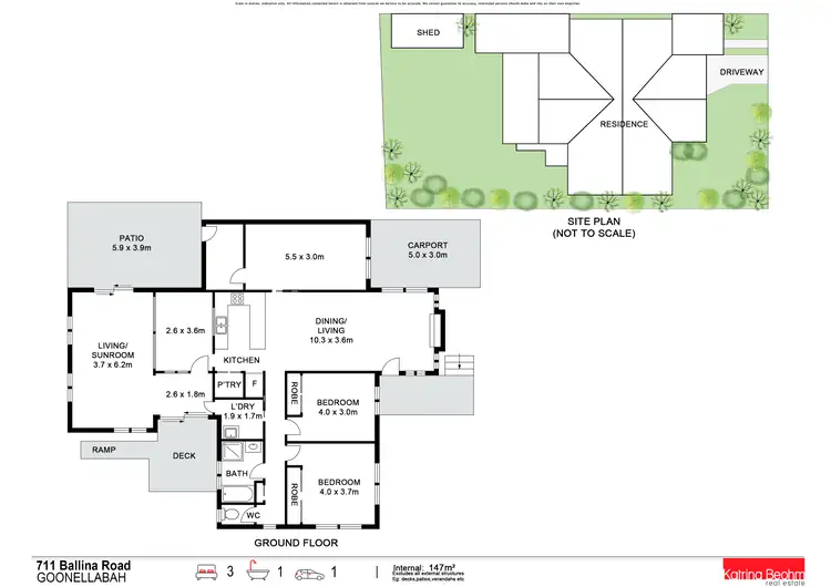 Floorplan of Homely house listing, 711 Ballina Road, Goonellabah NSW 2480