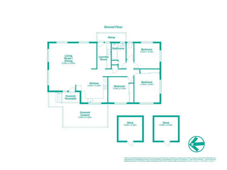 Floorplan of Homely house listing, 6 Sylvia Street, Loganlea QLD 4131