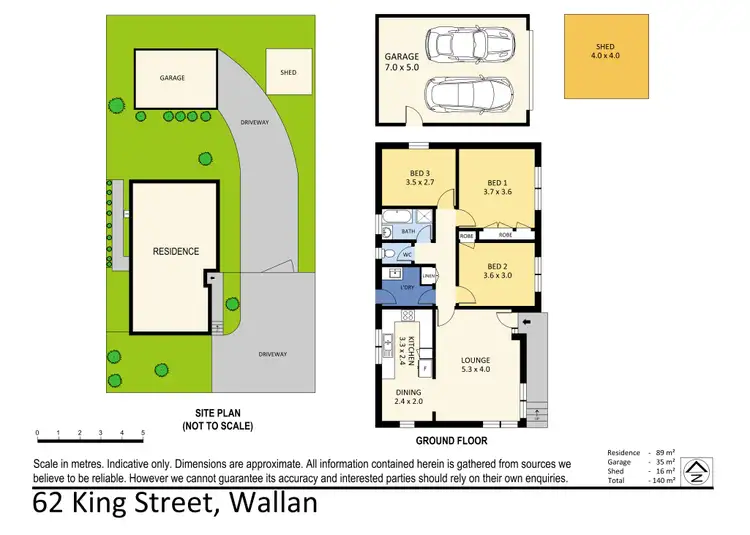 Floorplan of Homely house listing, 62 King Street, Wallan VIC 3756