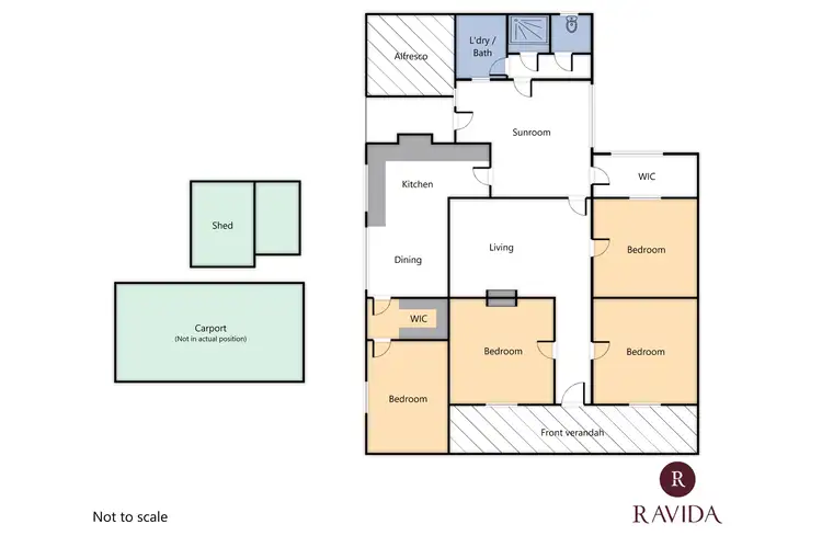 Floorplan of Homely house listing, 32 FINCH STREET, Beechworth VIC 3747