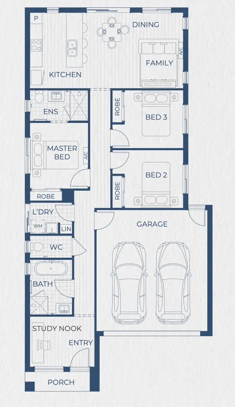 Floorplan of Homely house listing, 233 Aurora Drive, Cranbourne West VIC 3977