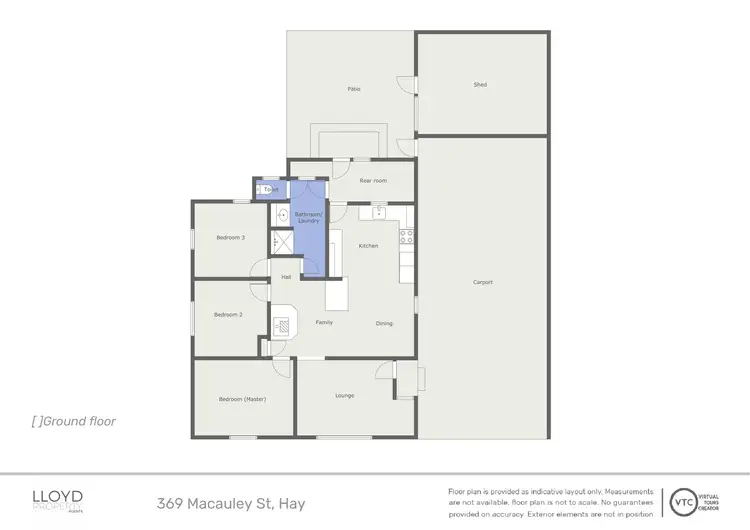 Floorplan of Homely house listing, 369 MACAULEY STREET, Hay NSW 2711